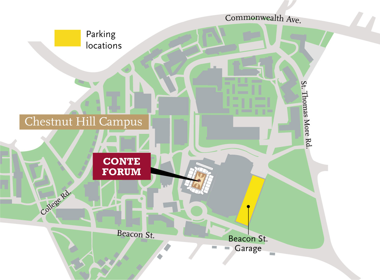 Seating and Parking Boston College